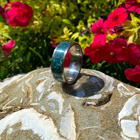 Chrysocolla Glow Ring - Picture 3 of 4